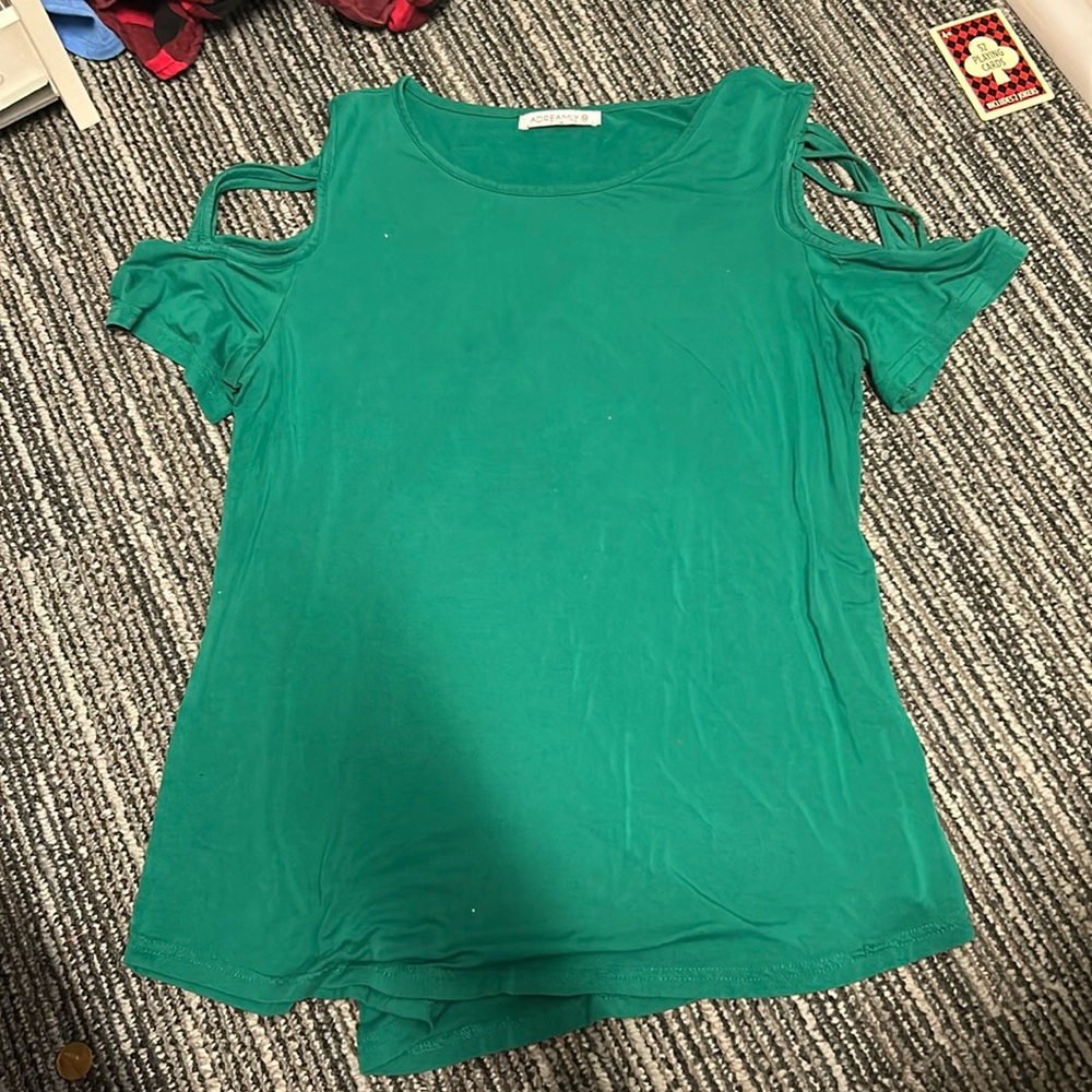 Emerald Green tee shirt
